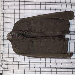Levi's Green Military & Field Jacket SZ. M
